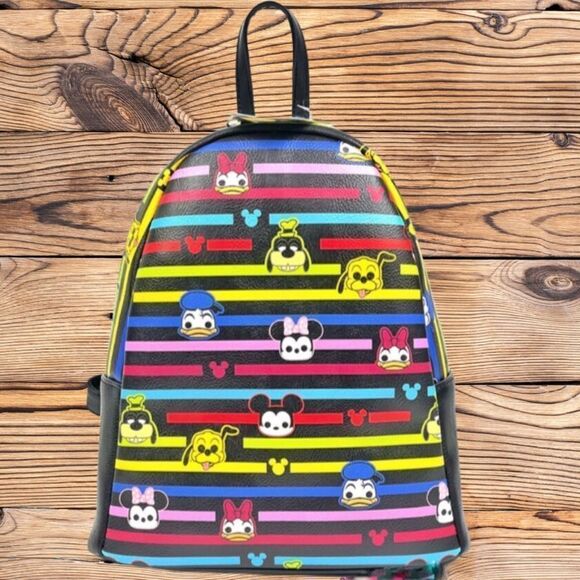 RARE Disney X Funko Pop Backpack & Pin Collection Set Sensational Six - Picture 2 of 9